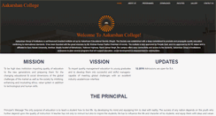 Desktop Screenshot of aakarshancollege.org